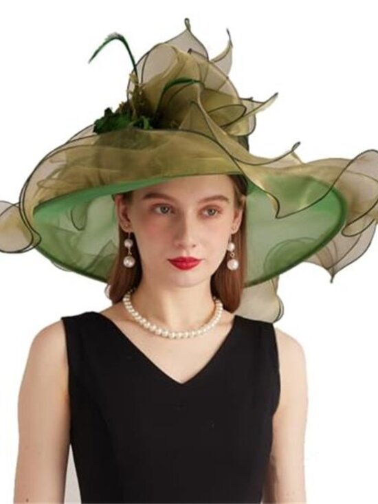 Women\'s Hat Headband Hairpin Organza Fascinator Hat main image 7